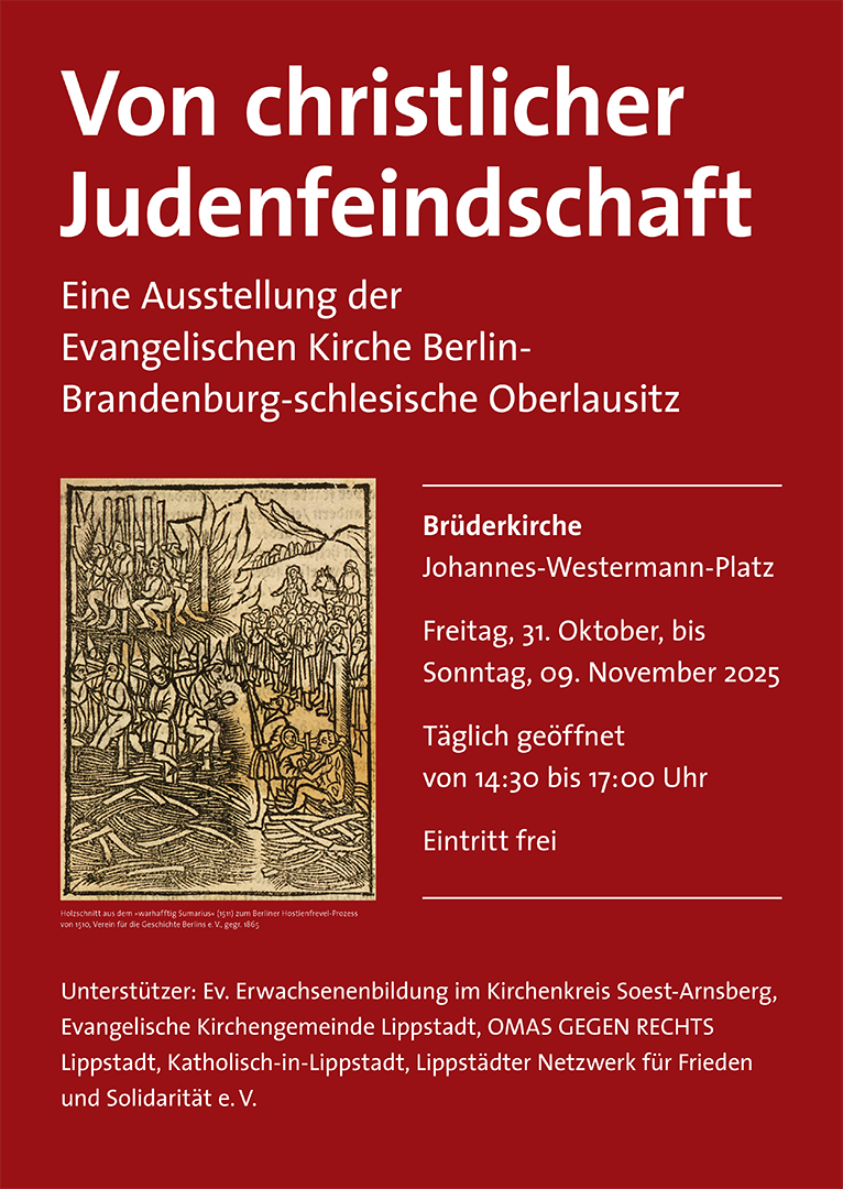 Ausstellung von christlicher Judenfeindschaft