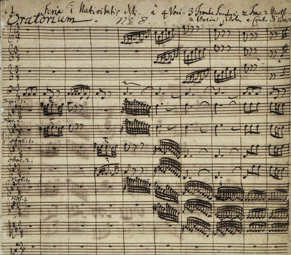 BWV 248 Autograph bearbeitet