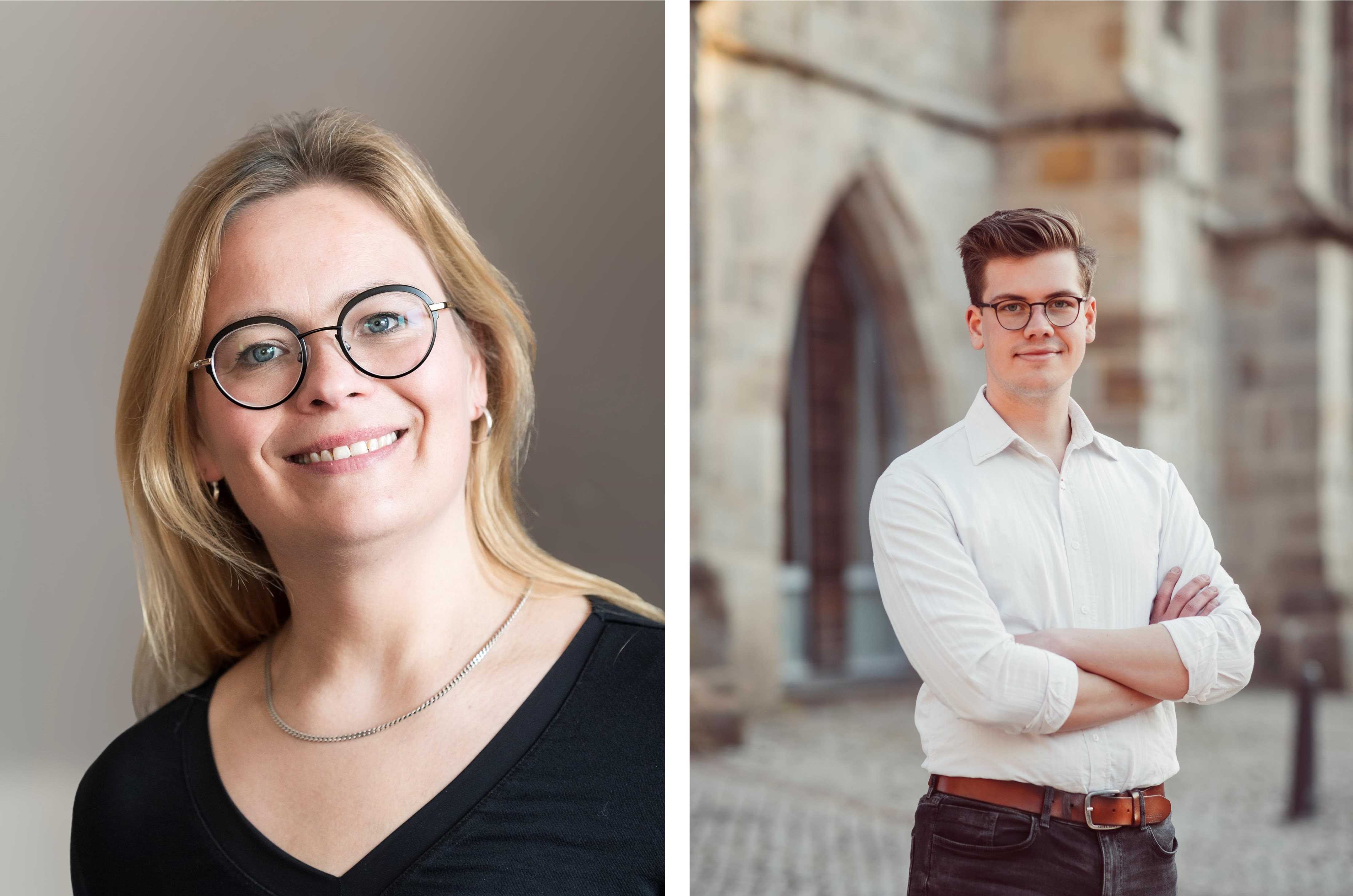 Hannah Fricke und Jan Weige