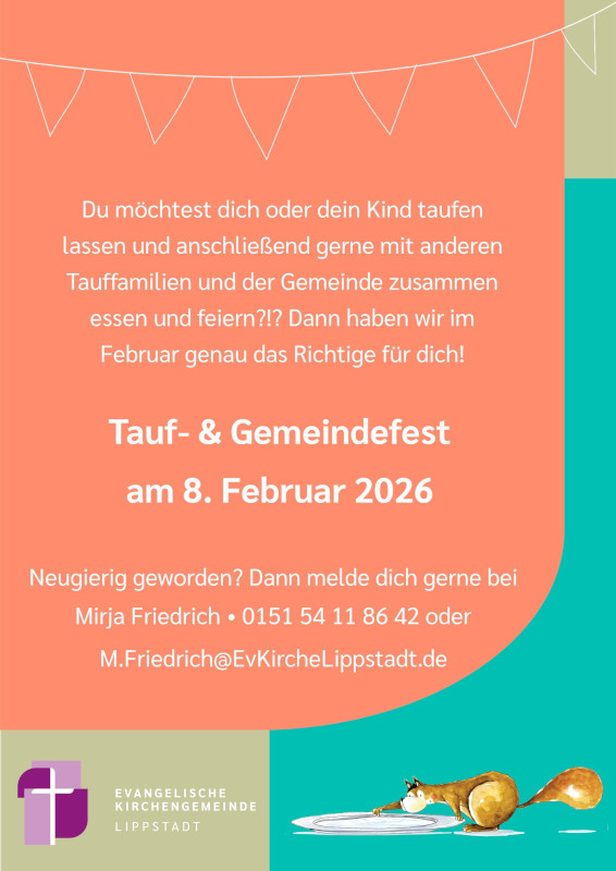 Plakat Tauffamilien Webseite